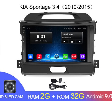   Android 1G-16G Kia Sportage 2011-