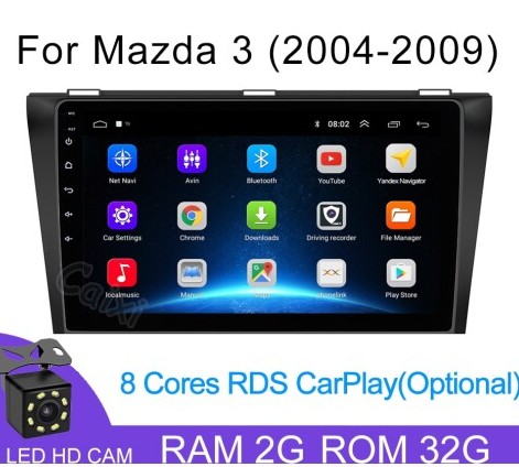   Android 2G-32G Mazda 3 2004-2009